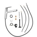 Смеситель кухонный Delinia Icone высота 15.5 см цвет хром