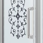 Душевой уголок Ambassador Royal 120x80 18015110-L стекло прозрачное, профиль хром, без поддона