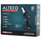 Пила цепная аккумуляторная Alteco CCMS2010, 20 В 10 см