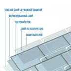 Комплект стеновых панелей ПВХ 3D мозаика красный 250x213x1.5 мм 0.266 м²