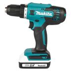 Дрель-шуруповерт аккумуляторная Makita DF488D002, 18 В Li-ion 2x1.5 Ач