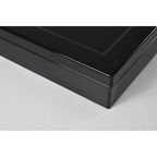 Экран для душевого поддона Metakam Apart Black квадратный 100x100 см
