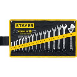 Набор гаечных ключей STAYER HERCULES 27092-H16