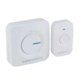 Звонок дверной беспроводной DBQ23M 52M IP44 Elektrostandard DBQ23 WL белый