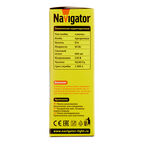 Лампа накаливания Navigator E14  60 Вт 660 Лм 230 В свеча прозрачная