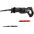 Пила сабельная Worx WX516.9 (без АКБ и ЗУ)