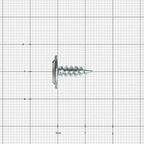 Саморезы по металлу Dilwis с пресс-шайбой острые оцинкованные 4.2x13 мм 80 шт.