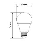 Лампа светодиодная Bellight E27 175-250 В 8 Вт шар 750 лм нейтральный белый цвет света