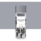 Грунт-эмаль аэрозольная по ржавчине Luxens матовая цвет серебристый 520 мл