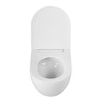 Унитаз подвесной BelBagno Amanda BB051CH-TOR-FC/SC безободковый, с крышкой микролифт, белый