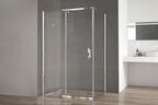 Душевой уголок Royal Bath 100х70 RB HPVD-T-CH стекло прозрачное, профиль хром