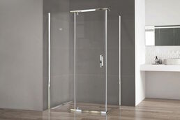 Душевой уголок Royal Bath 100х70 RB HPVD-T-CH стекло прозрачное, профиль хром
