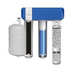 Система обратного осмоса Барьер Compact OSMO 100 М L 3 ступени с минерализатором бак 12 л кран в комплекте
