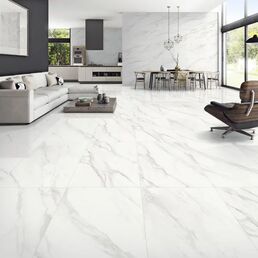 Керамогранит Calacatta Superb 60x60x0.8 см 1.44 м² полированный цвет белый