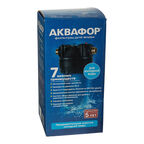 Корпус фильтра Аквафор Гросс 10 для холодной воды 10BB 1 НР(ш) х 1 НР(ш) синий