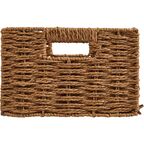 Корзина для хранения 31x15x23 см бумага цвет коричневый