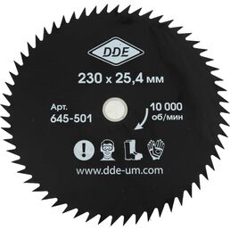 Диск для триммера DDE WOOD CUT 645-501