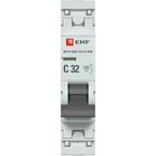 Автоматический выключатель EKF Proxima ВА47-63 1P N C32 А 6 кА