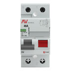 УЗО EKF Averes DV 40А 1P+N тип AC 30 мА 10 кА (rccb-2-40-30-ac-av)