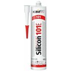 Герметик Kim Tec Silicon 101Е 280 мл. прозрачный 1 шт. 310 гр