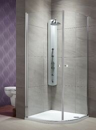 Душевой уголок Radaway EOS PDD  90x90 37603-01-01N стекло прозрачное, профиль хром, без поддона
