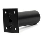 Ножка мебельная прямоугольная Palladium 38x100x38 мм железо цвет черный