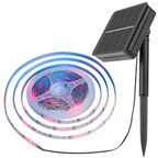 Гирлянда светодиодная уличная Inspire на солнечной батарее Amaro IP65 5 м RGB