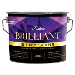 краска акриловая PARADE Deluxe brilliant silky shine белая 2,7л, арт.0007400