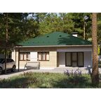 Металлочерепица 0.5 мм 2250x1180 мм RAL 6005 зеленый