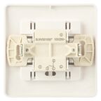 Выключатель встраиваемый Systeme Electric Blanca 2 клавиши 10 А цвет белый