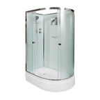 Душевая кабина AvaCan 120x90 D312L стекло матовое, профиль хром, левая