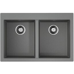 Мойка Omoikiri Bosen 80-2-GR Tetogranit/leningrad grey