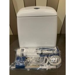 Бачок для унитаза Стиль керамин 13см + арматура Alca Plast + крепление с конусными прокладками