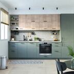 Карниз для кухонного шкафа София грин Delinia ID 200x4 см ЛДСП цвет зеленый