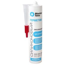Герметик силиконовый MasterTeks PM для аквариумов 0,29 прозрачный
