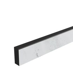 Плинтус для столешницы Марола 300x4x1,6 см 1 шт 60X4X1,6 см 2 шт цвет серо-белый