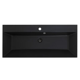 Раковина накладная BelBagno 80 см BB800/450-LV-ART-AST-NERO черная