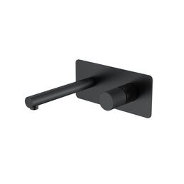 Встраиваемый смеситель для раковины Boheme Stick 125-BB.4 черный