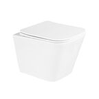Комплект подвесного унитаза с инсталляцией BelBagno Due BB3103CHR/SC/BB002-80/BB005-PR-CHROME безободковый, с микролифтом, белый, кнопка хром