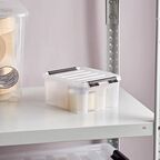 Контейнер Rox Box 21x17x9.5 см 2.5 л пластик с крышкой цвет прозрачный