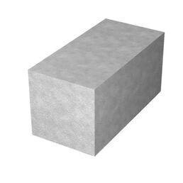 Блок бетонный М100 400x200x200 мм серый