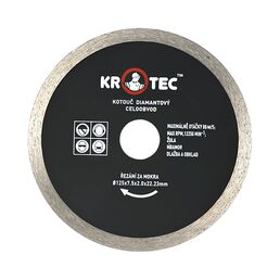 Диск алмазный сплошной KROTEC 3801007