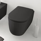 Унитаз подвесной Kerasan Nolita 531431 черный матовый
