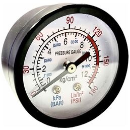 Манометр для компрессора 50 мм 1/4 Pegas pneumatic 4802
