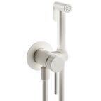 Комплект гигиенического смесителя с верхним душем Plumberia Selection IXO KITZXO18BO210 белый матовый