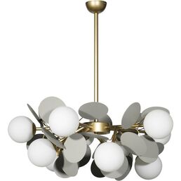 Потолочная люстра светодиодная 10008/10 Loft It MATISSE Grey