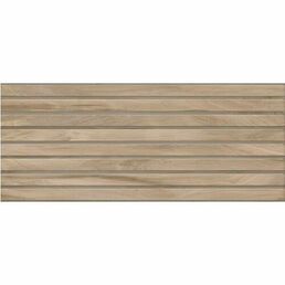 Плитка настенная Gracia Ceramica Supreme beige wall 25 х 60 см рельеф коричневые полосы