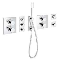 Готовое решение GROHE Grohtherm F для Rainshower F-Series 40", хром