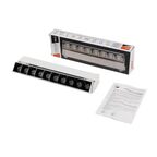 Трековый светильник линейный светодиодный Jazzway PTR 2130R 20 Вт 4000 К однофазный цвет белый