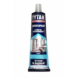 TYTAN PROFESSIONAL Герметик Санитарный белый 85мл/10шт